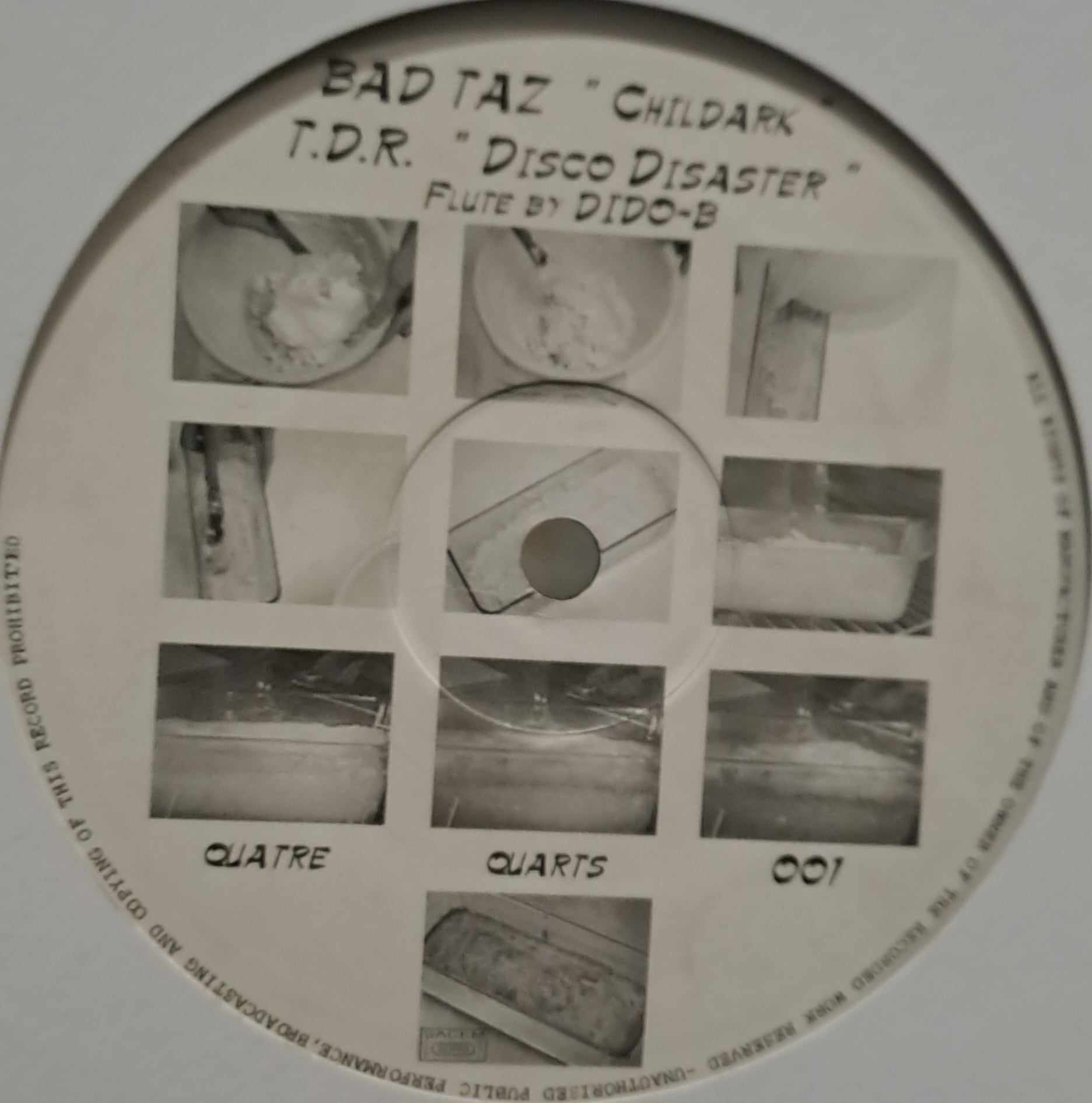 Quatre Quarts 01 - vinyle hardcore